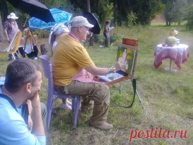 Жданов. Мастер-класс.Взгляд со стороны. На канале у нас уже была статья про художника нашего времени - Жданова Владимира Юрьевича.
Начало. На фото Владимир Юрьевич.
В этот раз я  расскажу, как нам удалось побывать на необычном мастер-классе художника.
Для нас он оказался необычным не только потому, что первый. рукоделие, рисование,искусство,культура,хобби,антиквариат,картины с самоваром,картины своими руками,мастер-класс,жданов в.ю.,художники