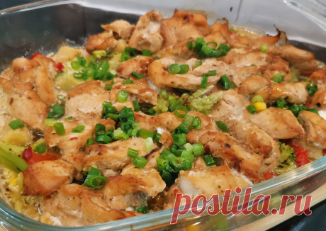 (1) Куриная грудка с овощами - пошаговый рецепт с фото. Автор рецепта Анастасия Мурадова 🍓 . - Cookpad