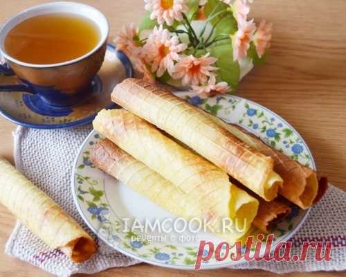 Вафли в электровафельнице хрустящие