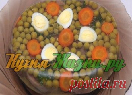 Заливное из говяжьего языка