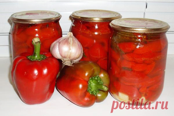 Маринованный перец на зиму — ❀ Мой сад заготовки