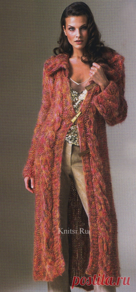 Пальто. Вязание для женщин / Пальто / Спицами