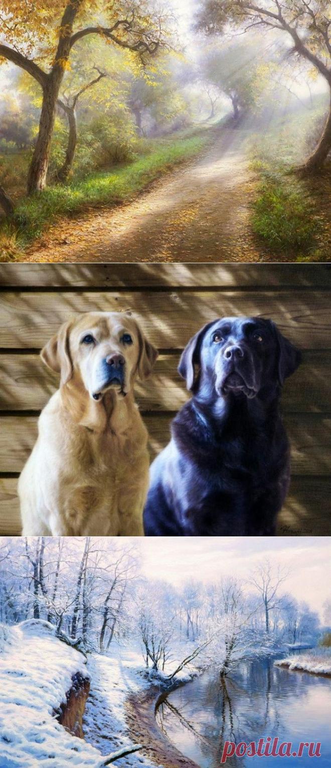 Игра света в работах иранского художника Ahmad Haraji / Surfingbird знает всё, что ты любишь