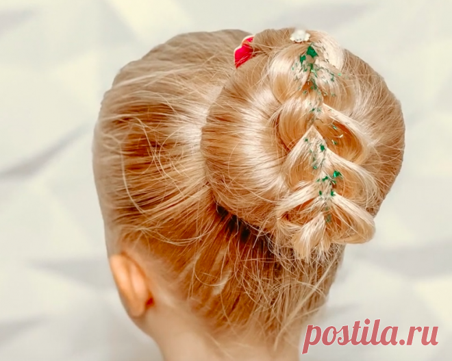 Прическа на Новый год