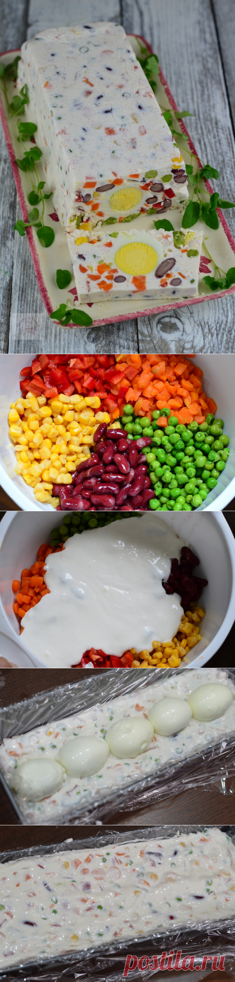 Террин с яйцом и овощами - КНИГА РЕЦЕПТОВ