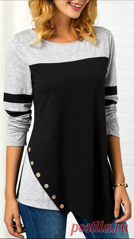 Time to update your wardrobe! Click to find cute tops fall winter outfits at Liligal. #liligal #fall #tshirt #sweater