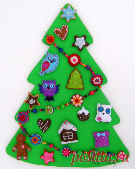 Felt brooches - OlinoHobby