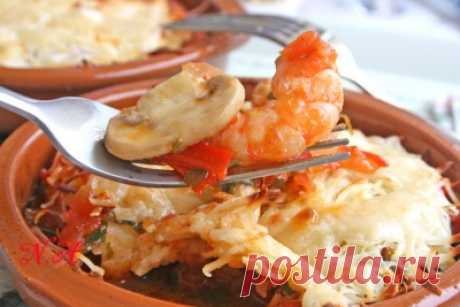 Гювеч из креветок(турецкая кухня) : Закуски и бутерброды