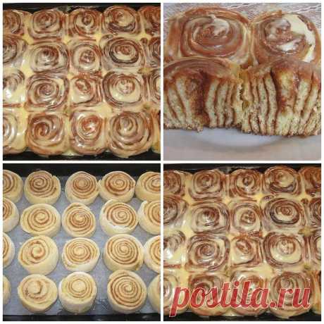 Булочки с корицей «Классический Синнабон» (Cinnabon) Классический Синнабон с корицей – это ролл, теплое тесто, которого заполнено корицей, с добавкой из сливочного сыра Необходимые ингредиенты: Тесто:200 гр.