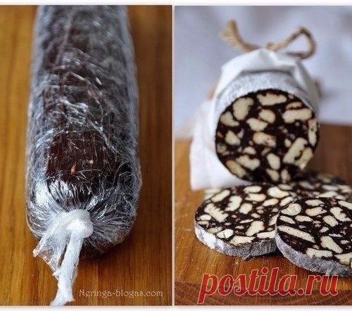 Шоколадное салями