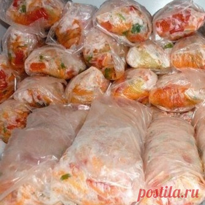 ОВОЩНАЯ ЗАМОРОЗКА | Самые вкусные кулинарные рецепты