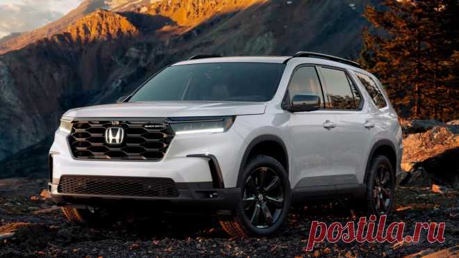 Кроссовер Honda Pilot Black Edition 2025 - интерьер и экстерьер