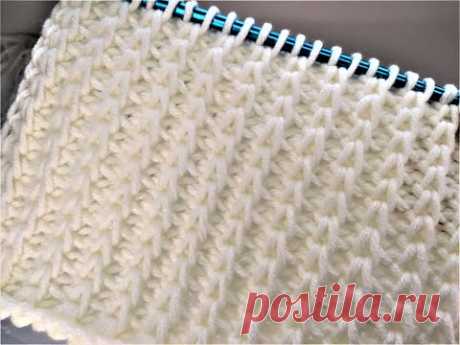 Lovely Braided Design ~ Tunisian Crochet Pattern