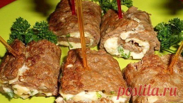 Рулетики из печени