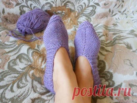 Следочки на двух спицах без швов (Вязание спицами) — Журнал Вдохновение Рукодельницы
