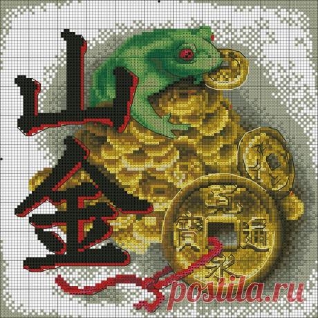 Вышивка &quot;Денежная гора&quot;