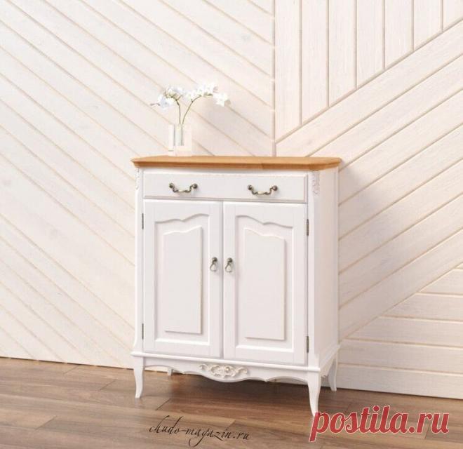 Классический комод с 1 ящиком и 2-мя распашными фасадами – слоновая кость/ясень купить по цене 69 800 руб. в Москве — интернет магазин chudo-magazin.ru