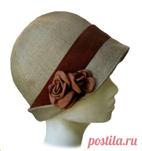 Шляпка клош . В готовую для скачивания выкройку включена и инструкция по пошиву ( англ) 
#скачать #шляпка #головные_уборы #клош #винтаж #1920_е #флаппер #выкройка@sew_room
