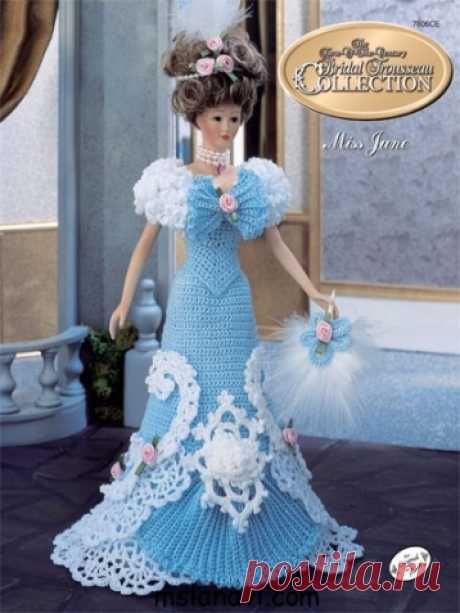 Вязаные крючком платья для кукол (информация из интернета) | Разговоры на любые темы