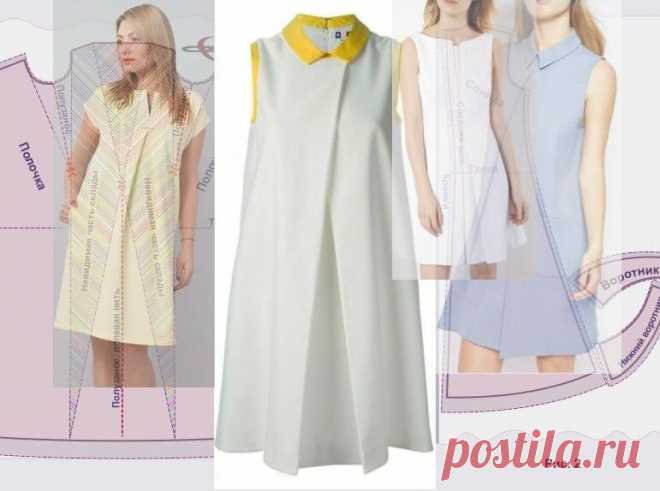 Выкройки красивого летнего платья и как сшить своими руками | Шьем с Верой Ольховской | Яндекс Дзен