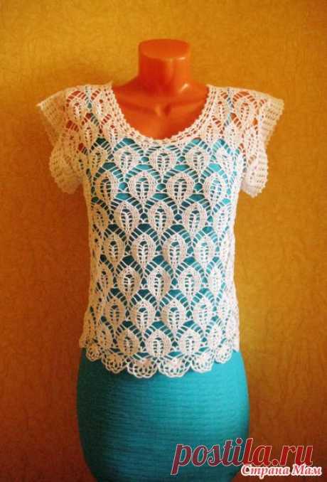 ЛЕТНИЙ ТОП... - Все в ажуре... (вязание крючком) - Страна Мам