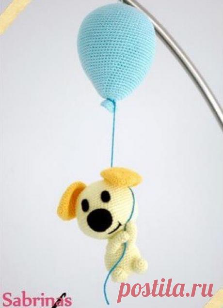 Щенок с шариком .Игрушки.