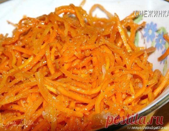 Морковь по-корейски. Рецепт