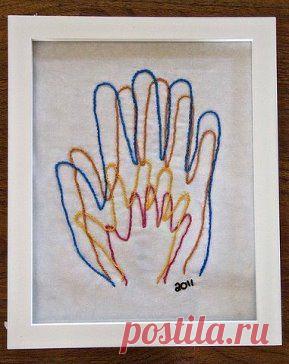 Идеи для творчества. Интересное рукоделие. Добавлена фотография в альбом Вышивка (схемы и ваши работы)