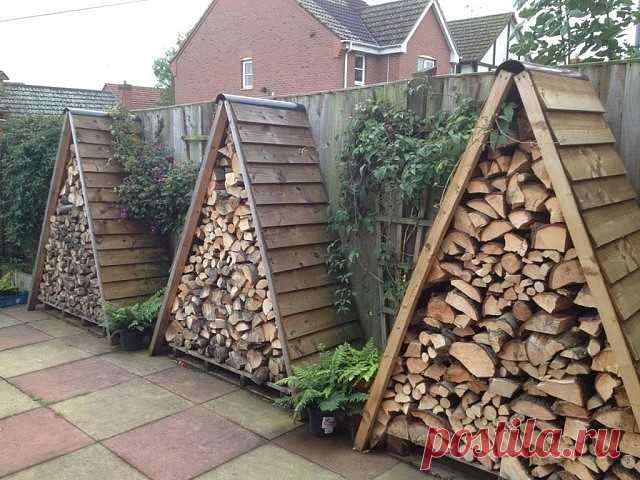 Оригинальный дровник