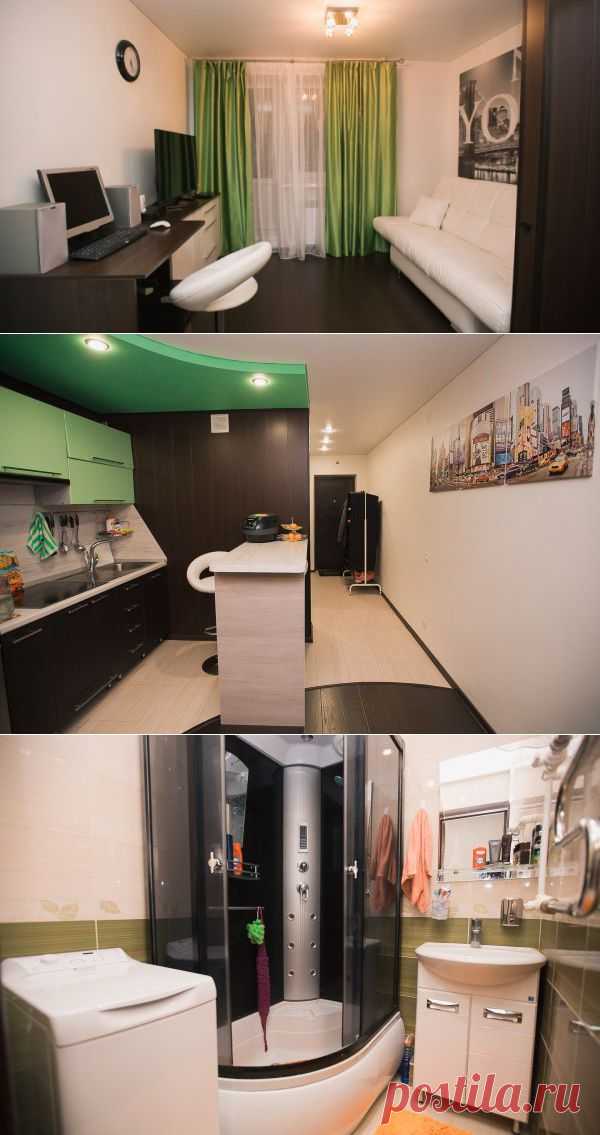 Дизайн маленькой квартиры-студии