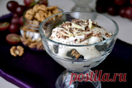 Десерт чернослив с грецким орехом в сметане рецепт с фото пошагово - 1000.menu