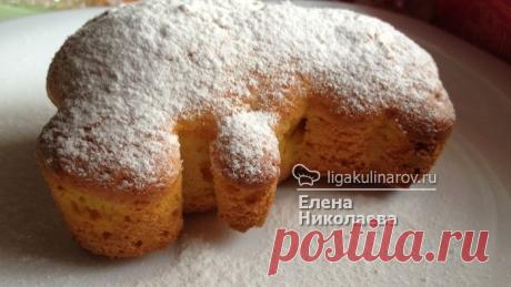 Пошаговый рецепт с фото тыквенных маффинов-кексов с тыквой от Лиги Кулинаров.