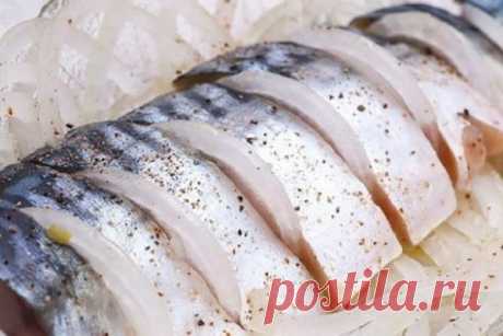 Слабосоленая соленая скумбрия