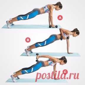 Тренировка в планке 💪
Отличный вариант подтянуть свое тело навсегда!
