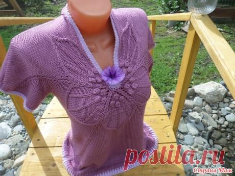 Кофточка-цветок спицами. Связать красивую кофточку спицами | Handmade24