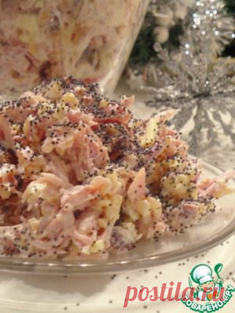 Салат из копченой курицы - кулинарный рецепт