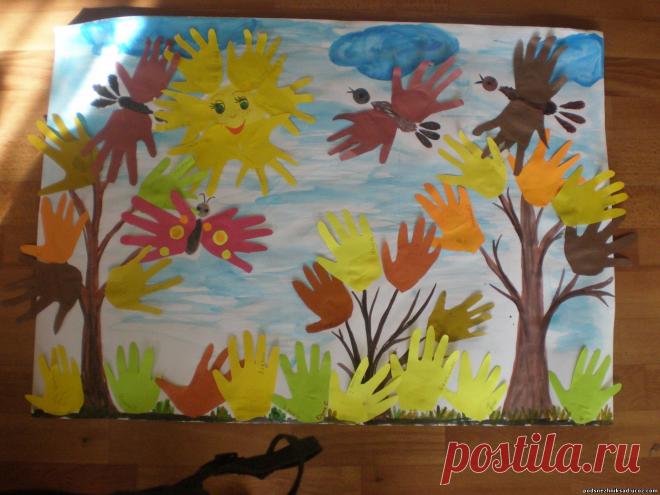 Картинки работ детей на тему осень | Открытки онлайн