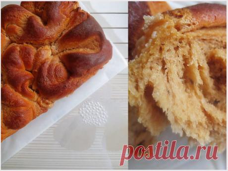 Пирог с масляным кремом из сгущенного молока.