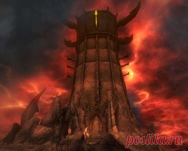 Монолит когтя (The Claw Monolith), одна из пяти случайных сигильских крепостей, которые в рэндомных мирах Обливиона (1, 3, 5, 6 и 7) генерируются при входе. Башня большая, в ней пять уровней. На нижнем обычный бассейн с лавой и столбом пламени, а также пара контейнеров в примыкающем полукольцевом коридоре. Метод подъема стандартный: через боковые приделы с постоянным возвращением к центральному своду уже на более высоком ярусе. Здесь путь будет следующим: Монолит когтя – Чертоги разлуки – ...