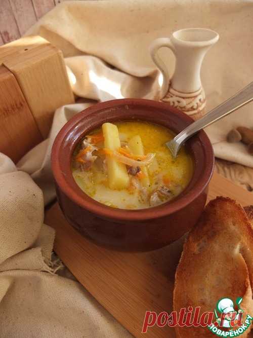Куриный сливочный суп – кулинарный рецепт