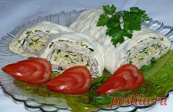 Рулет «мимоза» — Сад Заготовка