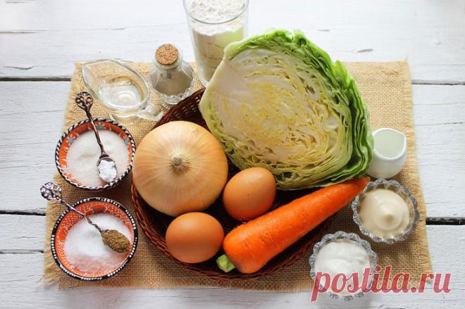 Заливной пирог с капустой: рецепт с фото пошагово