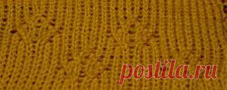 Вяжем на машине цветочки-перевития.