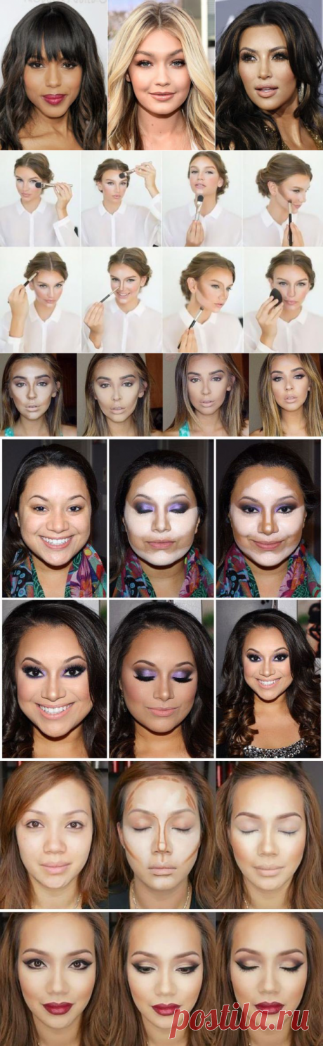 Делаем контуринг лица в домашних условиях