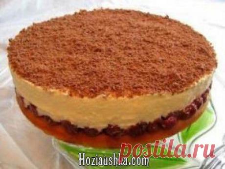 Рецепт - Творожный торт - видеорецепт