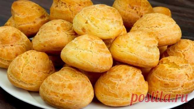 Идеально сочетаются с любой начинкой! Простой и вкусный рецепт профитроли с