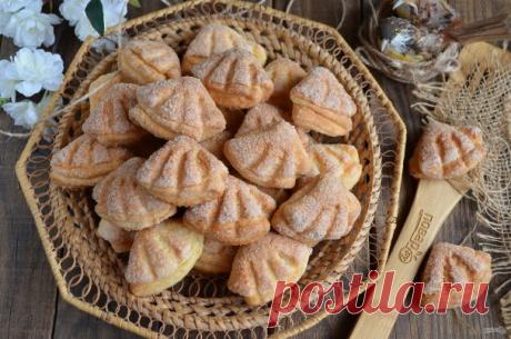Творожное печенье &quot;Гусиные лапки&quot; - пошаговый рецепт с фото на Повар.ру