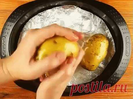 Картошка Фаршированная