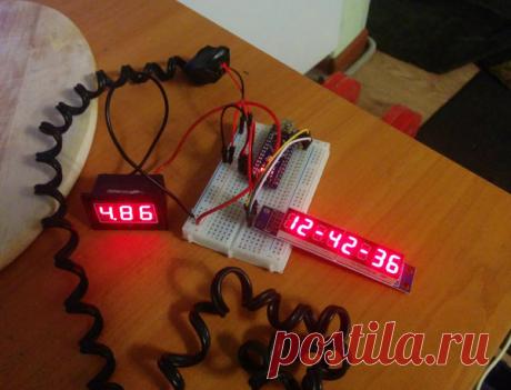 Часы с термометром | Сделай Сам | Яндекс Дзен
