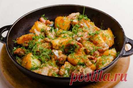 Картофель с мясом по-гречески — Sloosh – кулинарные рецепты